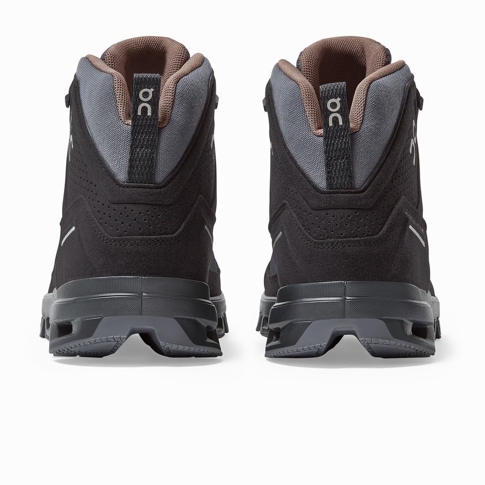 Botas Montaña On Cloudridge Hombre Negros Grises | 36UEKOFXA