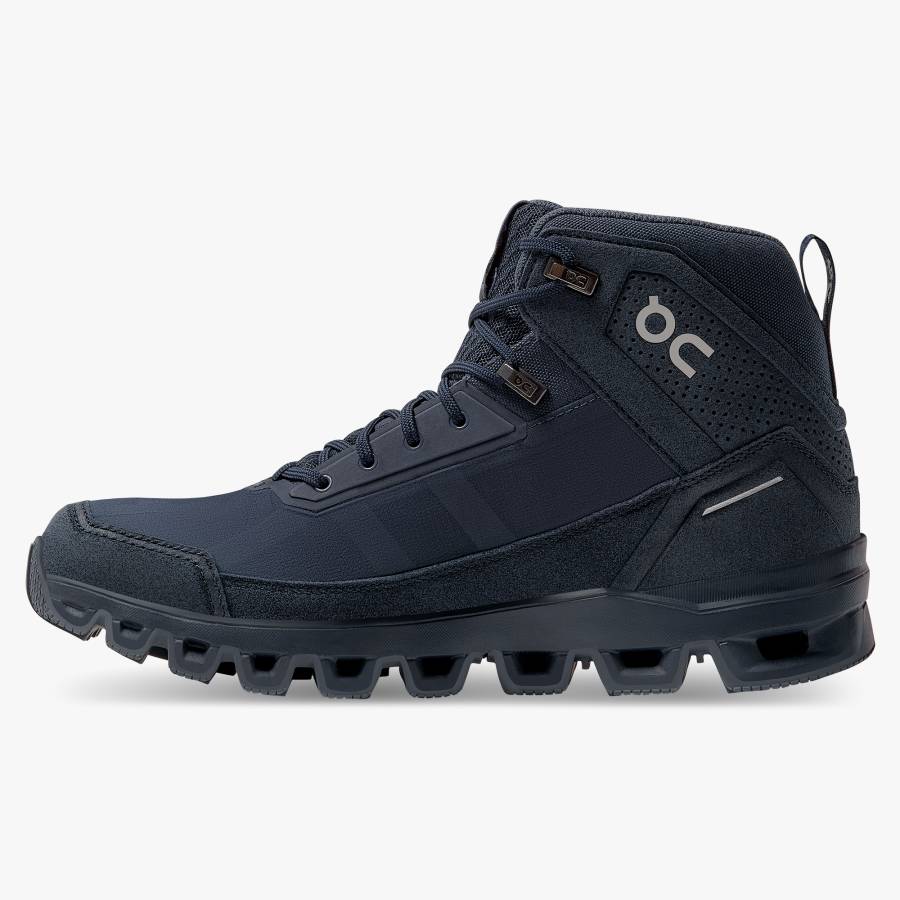 Botas Montaña On Cloudridge Mujer Azul Marino | 71LKZGMUP