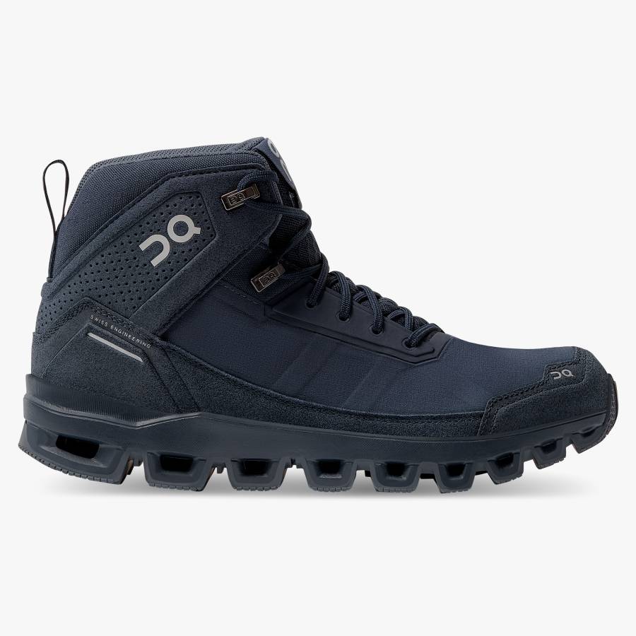 Botas Montaña On Cloudridge Mujer Azul Marino | 71LKZGMUP