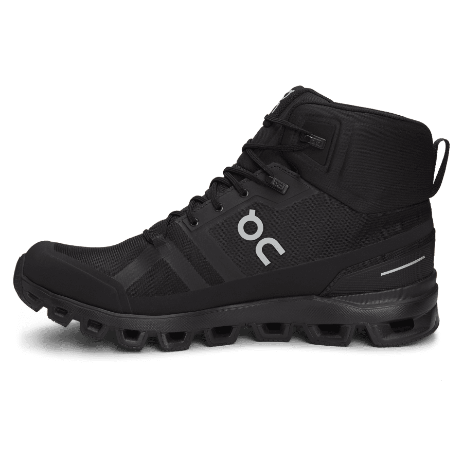 Botas Montaña On Cloudrock Impermeables Hombre Negros | 09PSHEGXJ