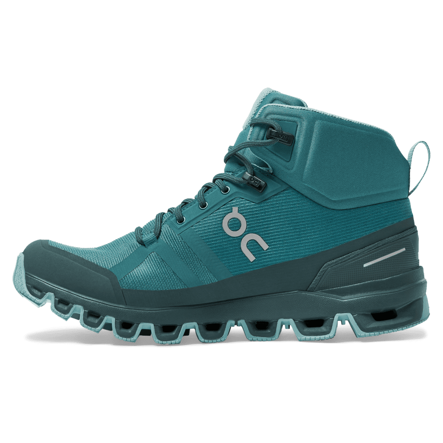 Botas Montaña On Cloudrock Impermeables Mujer Azules Claro | 49BJCMXAG