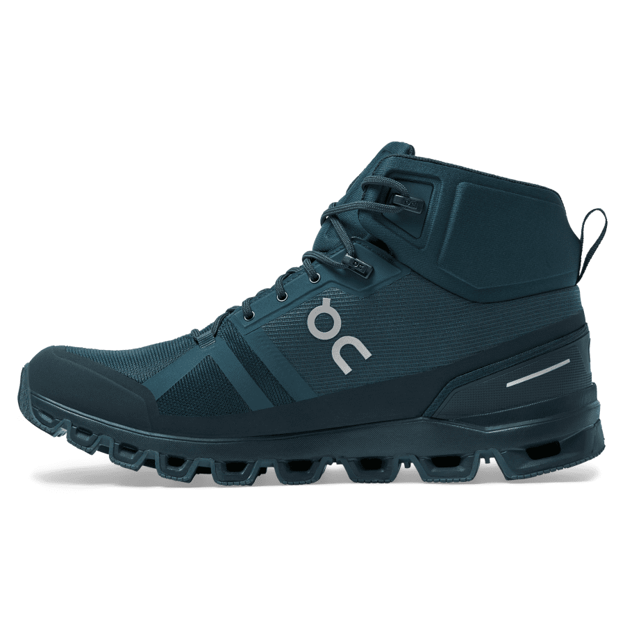 Botas Montaña On Cloudrock Impermeables Hombre Azul Marino | 83SADVXCN