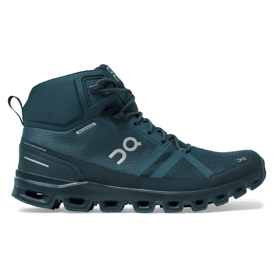 Botas Montaña On Cloudrock Impermeables Hombre Azul Marino | 83SADVXCN