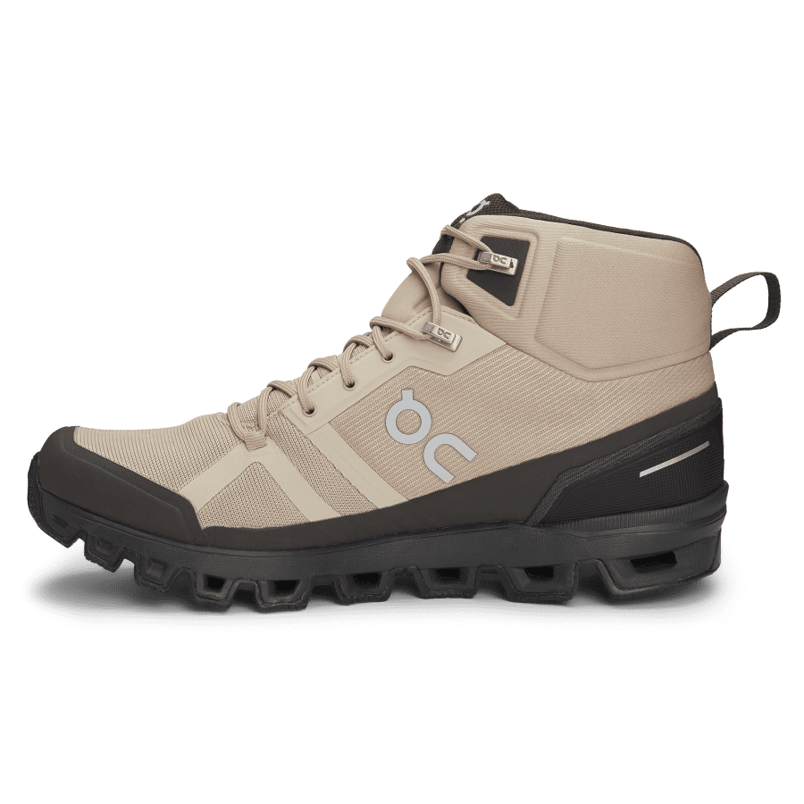 Botas Montaña On Cloudrock Impermeables Hombre Kaki Negros | 97EGWABFO