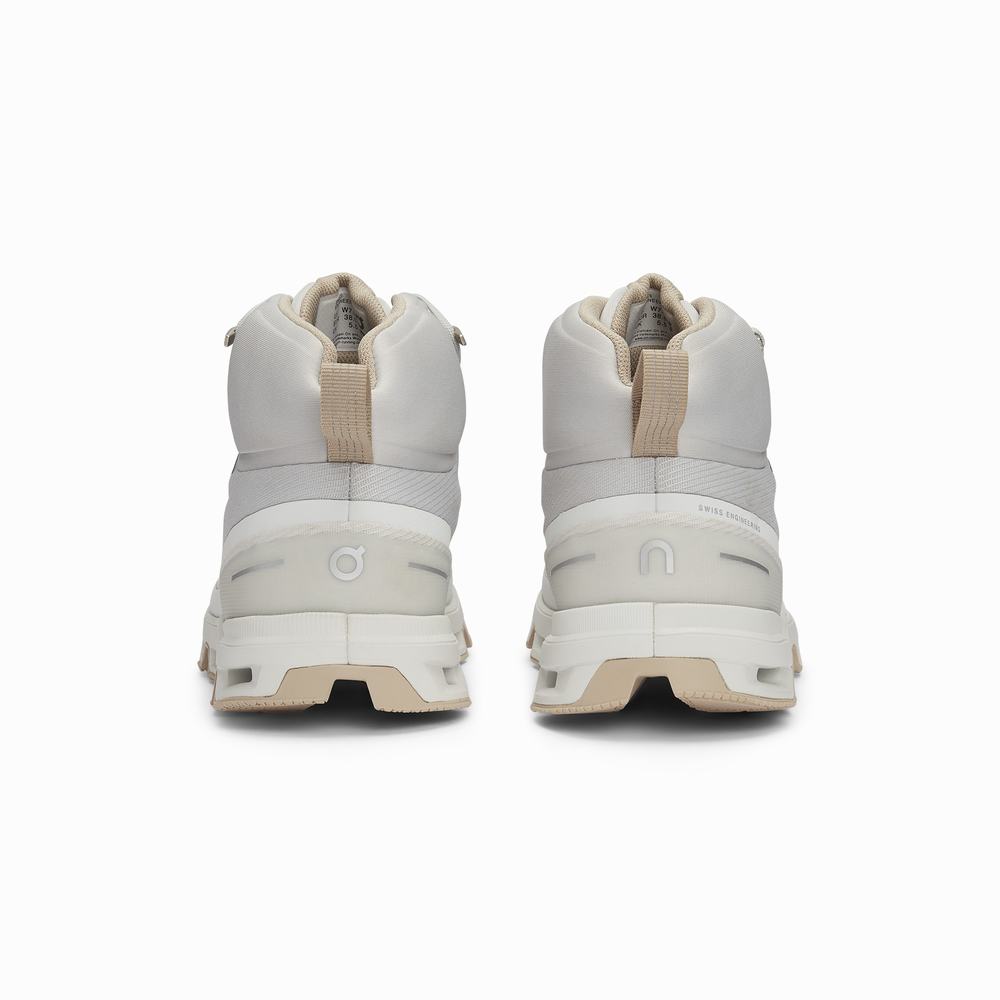 Botas Montaña On Cloudrock Mujer Beige | 08GCNMRIW