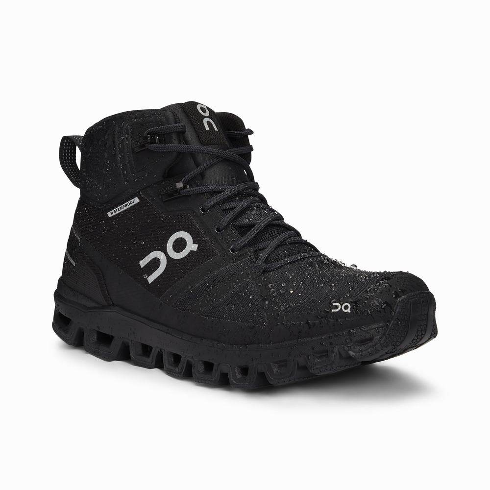 Botas Montaña On Cloudrock Mujer Negros | 58KDIUYFQ