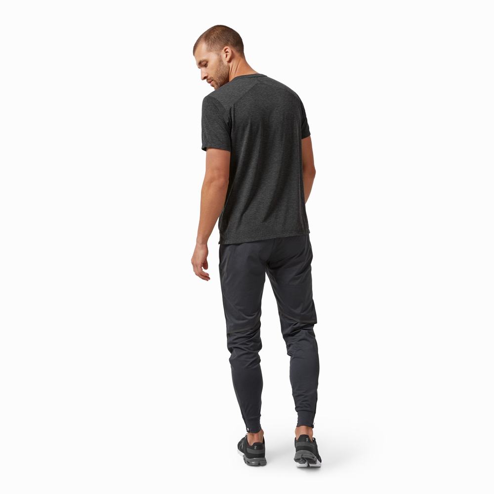 Camiseta On Active Hombre Negros | 76MWLRADY