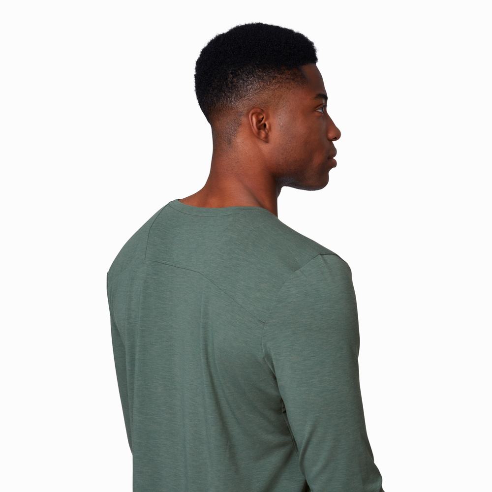 Camiseta On Comodidad Hombre Verde Oliva | 98AZHKIGR