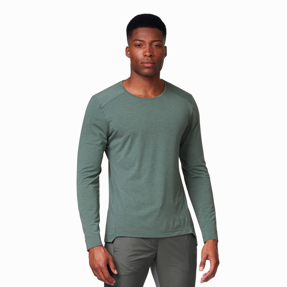 Camiseta On Comodidad Hombre Verde Oliva | 98AZHKIGR