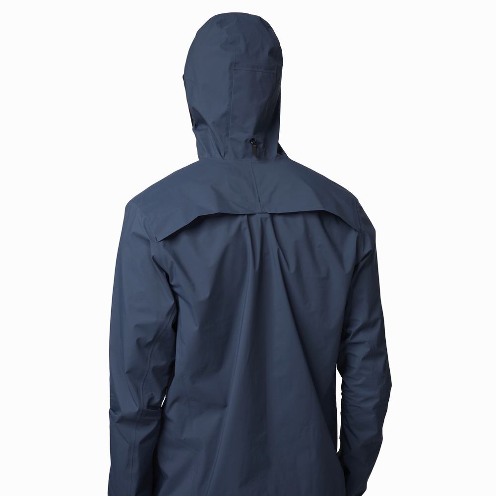 Chaquetas On Impermeables Hombre Azul Marino | 19NJYETQV