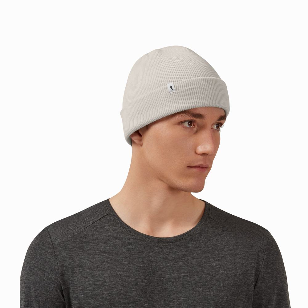 Gorros On Merino Hombre Blancos | 96PUYZGVT