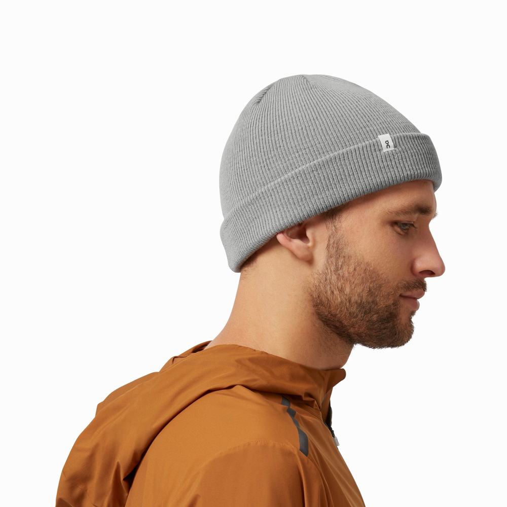 Gorros On Merino Hombre Grises | 49BNSYIEV