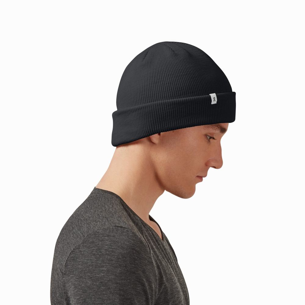 Gorros On Merino Hombre Negros | 05TRCZSIB