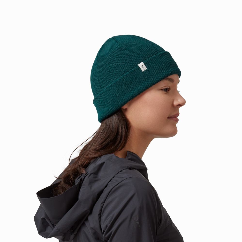 Gorros On Merino Hombre Verdes | 63VFYUJAD