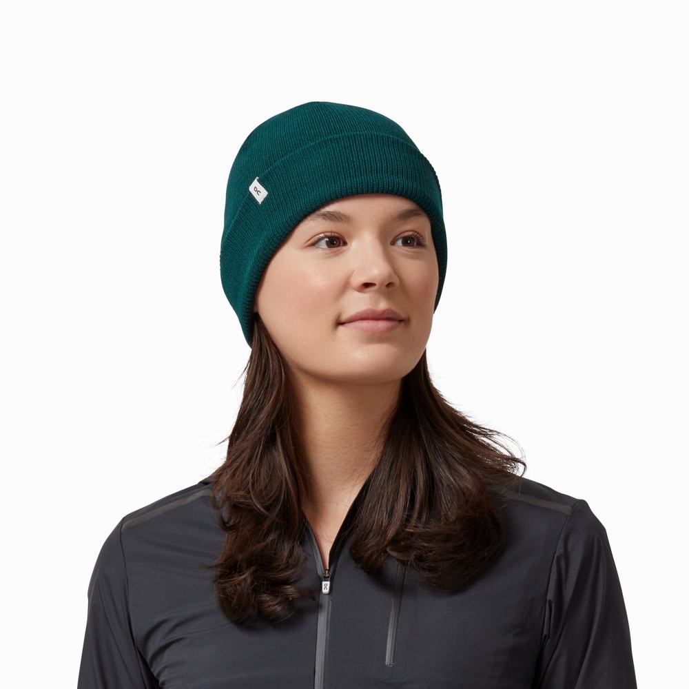 Gorros On Merino Hombre Verdes | 63VFYUJAD