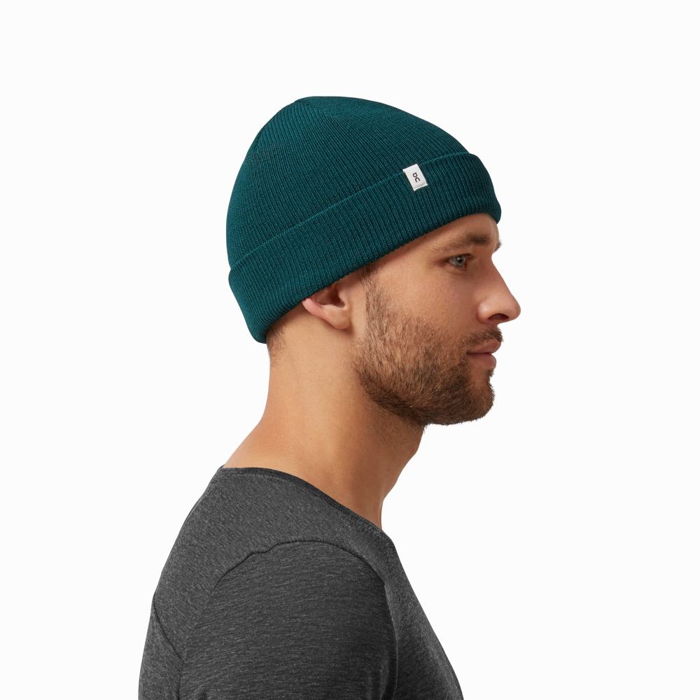 Gorros On Merino Hombre Verdes | 63VFYUJAD