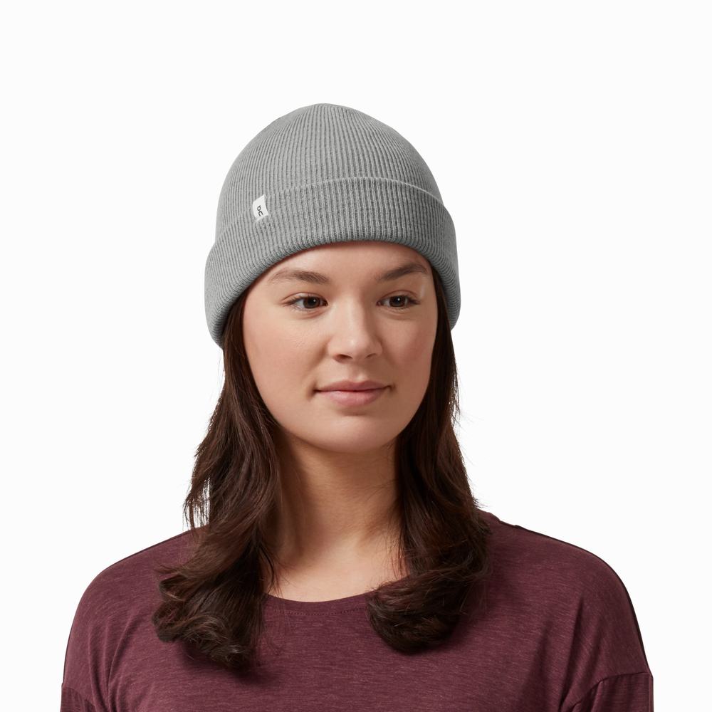 Gorros On Merino Mujer Grises | 16WONVBQC