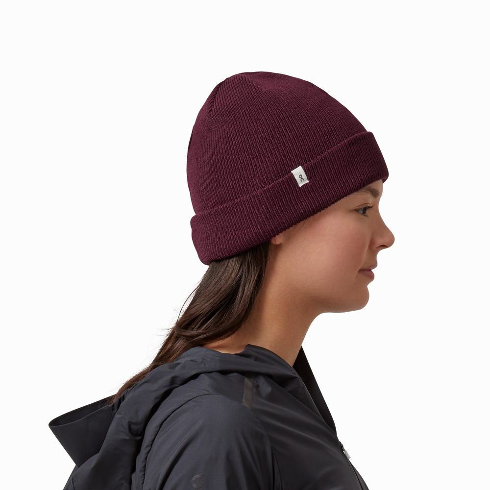 Gorros On Merino Mujer Rojos | 17ELJQFYS