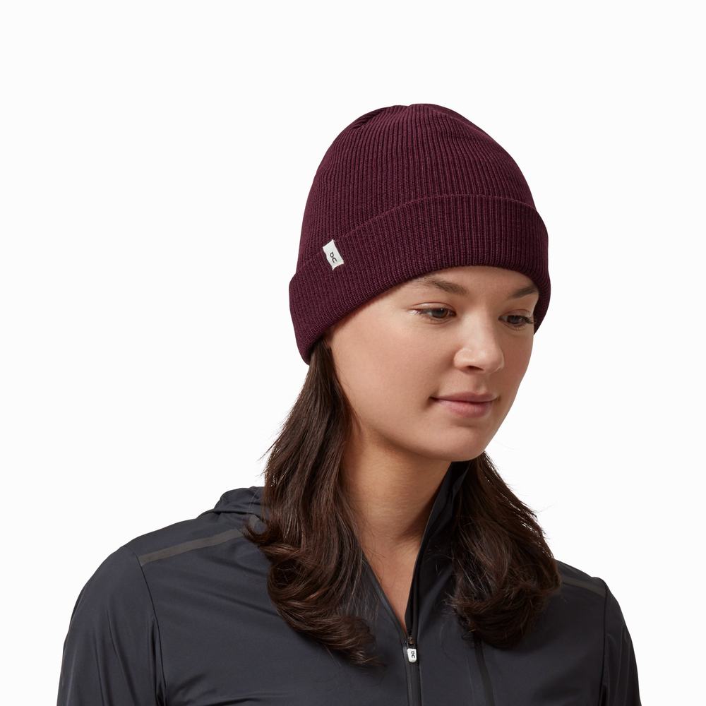 Gorros On Merino Mujer Rojos | 17ELJQFYS