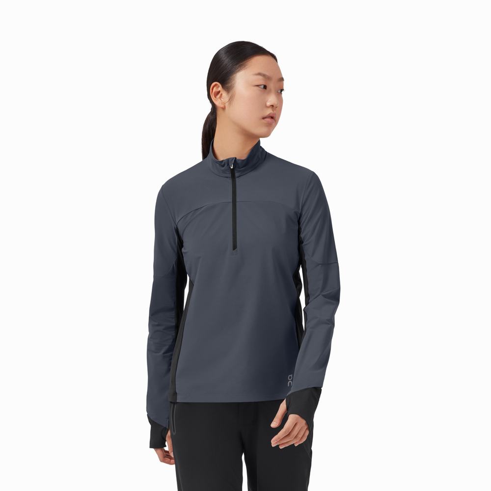 Long Sleeve On Trail Breaker Mujer Negros | 06LWBOZRD