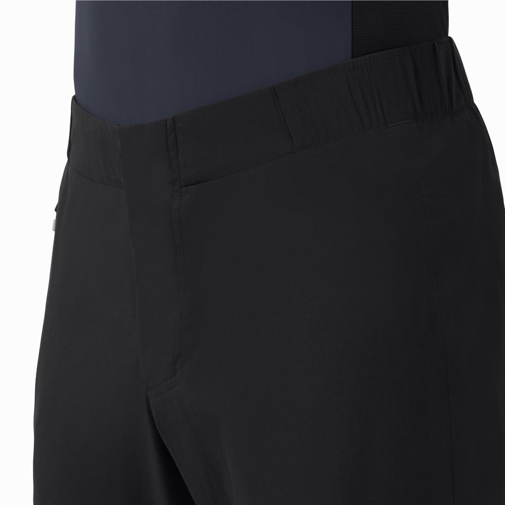 Pantalones De Senderismo On Impermeables Hombre Negros Azul Marino | 46RDYMPZF