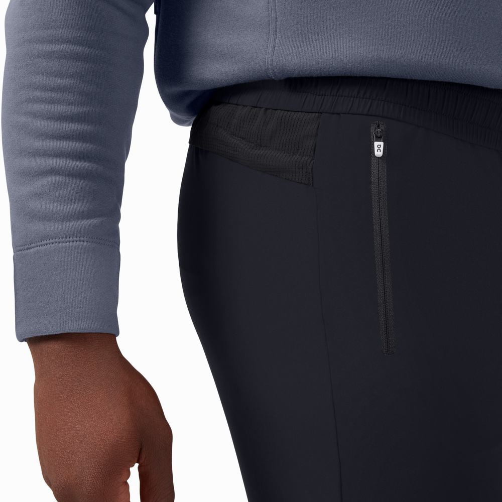 Pantalones Deportivos On Pista Hombre Negros | 65WPOYFCB