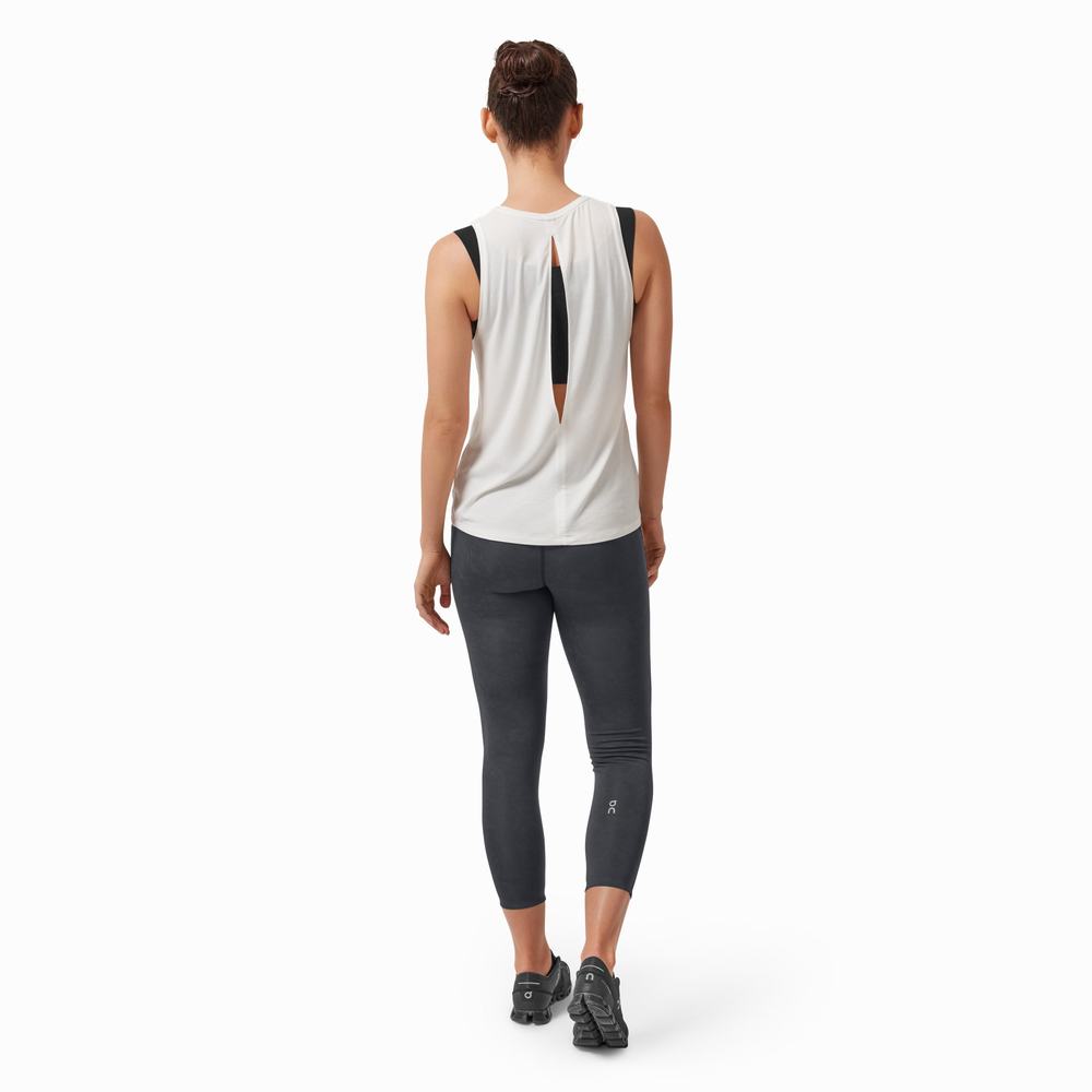 Tank Top On Active Mujer Blancos | 86OVXWZGQ