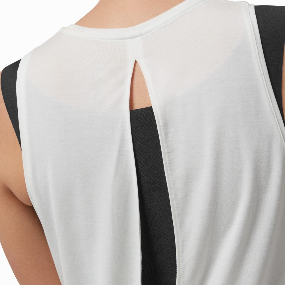 Tank Top On Active Mujer Blancos | 86OVXWZGQ