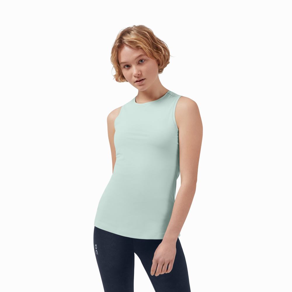 Tank Top On Movement Mujer Verde Oliva | 31HEMBCPF