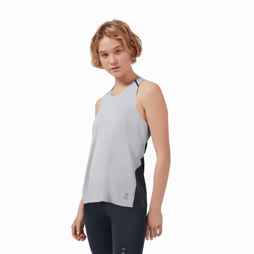 Tank Top On Performance Mujer Beige Negros | 73KRDXFCP