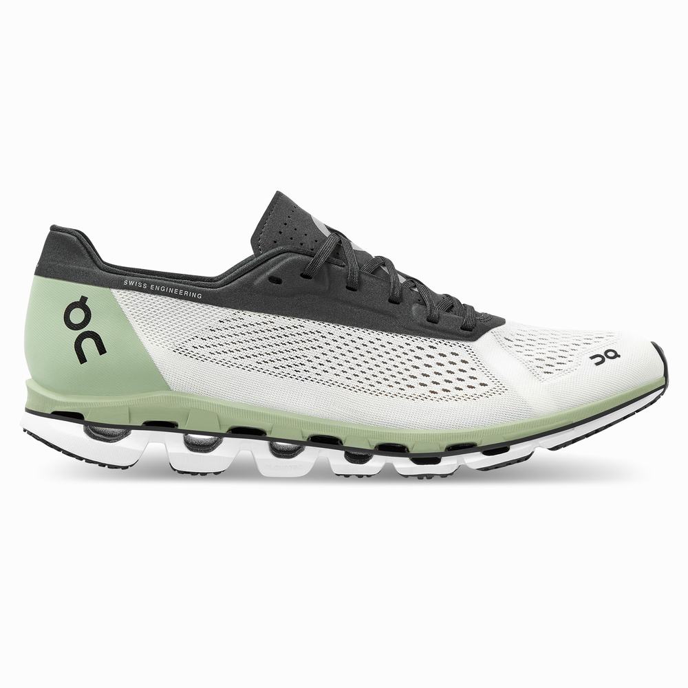 Tenis Carreras On Cloudboom Hombre Blancos Negros | 19DMSHAGV