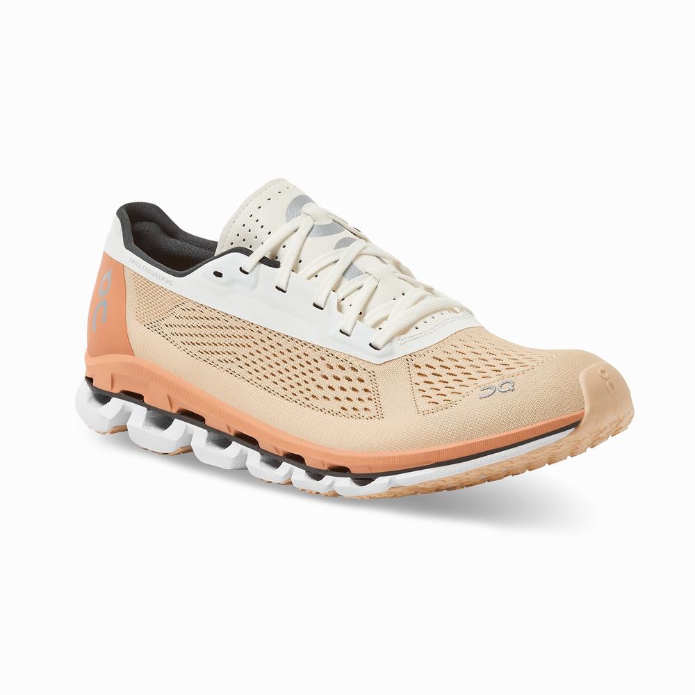 Tenis Carreras On Cloudboom Mujer Naranjas Marrom Rosas | 80YAEKNTB