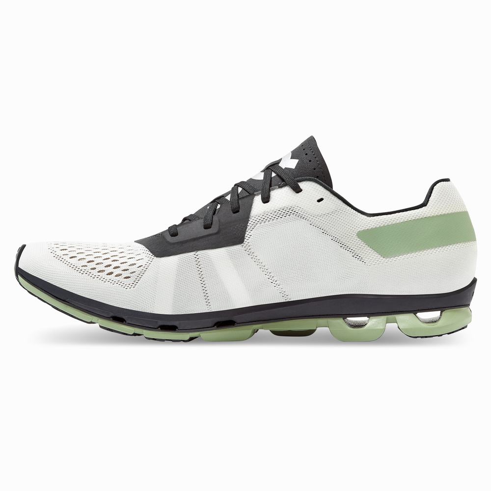 Tenis Carreras On Cloudflash Hombre Blancos Negros | 48LMZRQAY