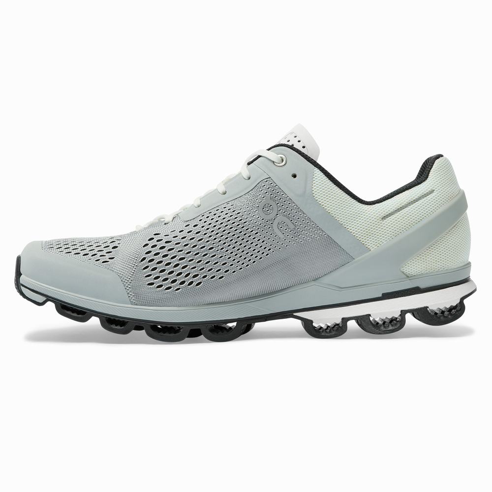 Tenis Deportivos On Cloudsurfer Hombre Grises Negros | 26OFTXCRE