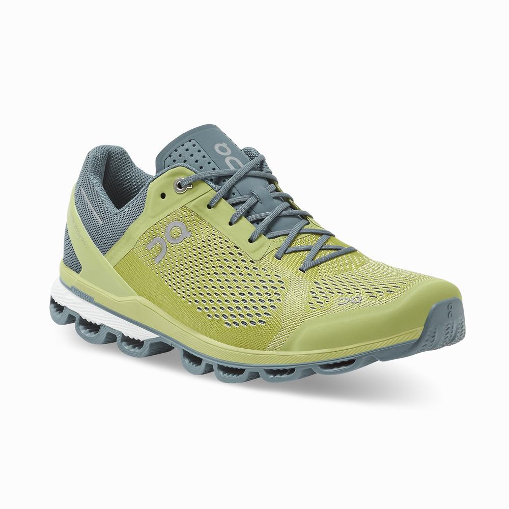 Tenis Deportivos On Cloudsurfer Hombre Verdes | 84BWHJUNS