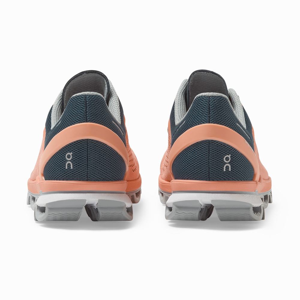 Tenis Deportivos On Cloudsurfer Mujer Coral Azul Marino | 42ZGLMBVO