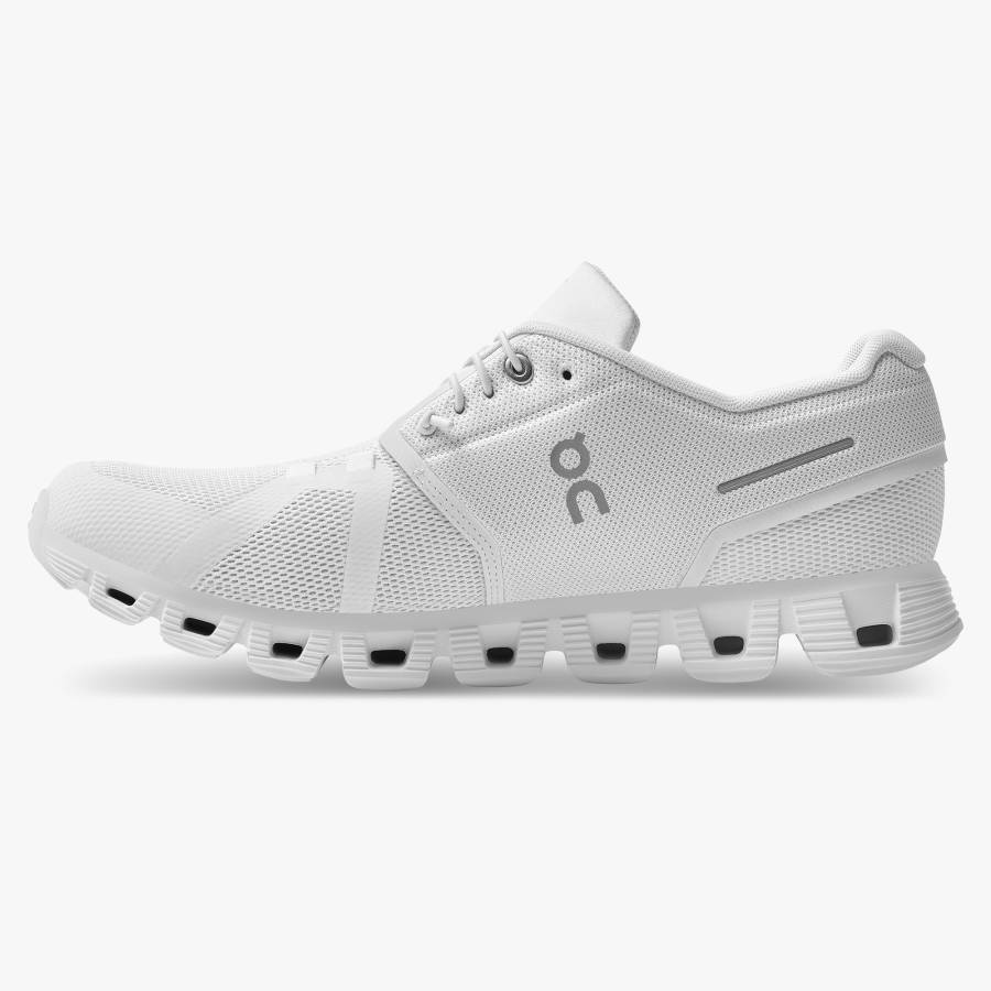 Tenis On Cloud 5 Hombre Blancos | 01NGJRTCS