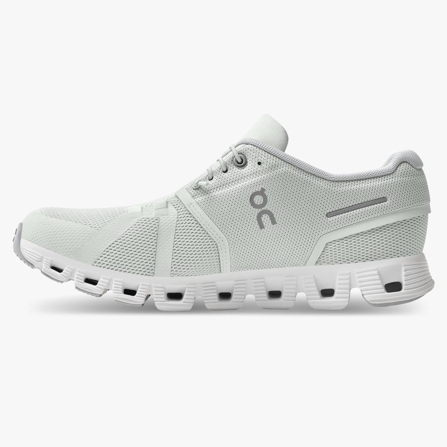 Tenis On Cloud 5 Mujer Blancos | 19EFUSGMJ