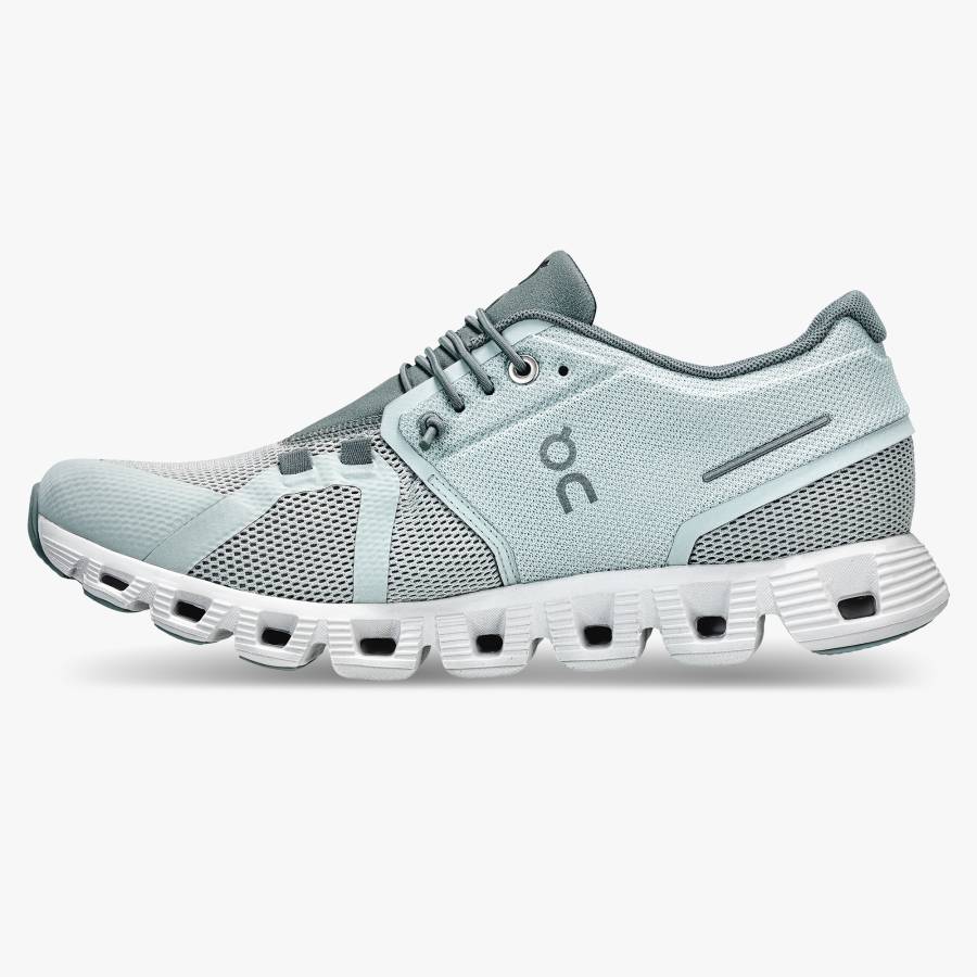 Tenis On Cloud 5 Mujer Turquesa | 74JFPAWDN