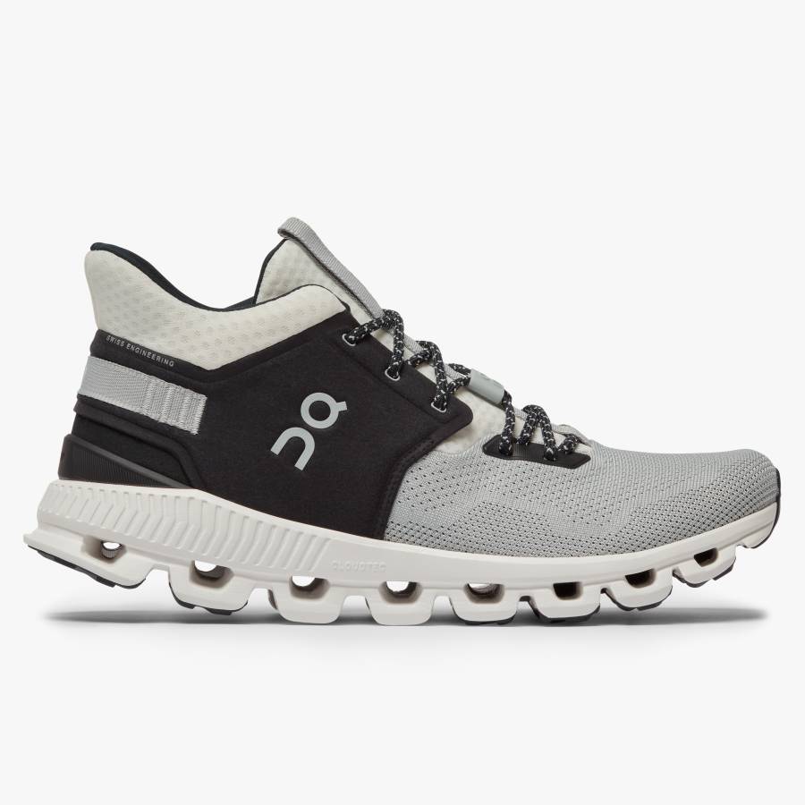 Tenis On Cloud Hi Edge Hombre Blancos Negros | 13MGEDYCX