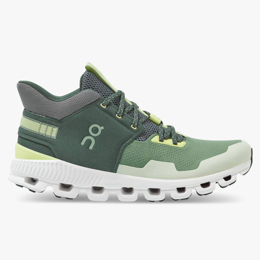 Tenis On Cloud Hi Edge Hombre Verdes Oscuro | 14YCAKFGR