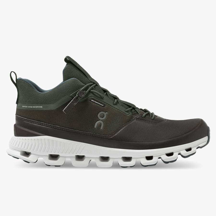 Tenis On Cloud Hi Impermeables Hombre Camuflados Negros | 31GCUDWEX