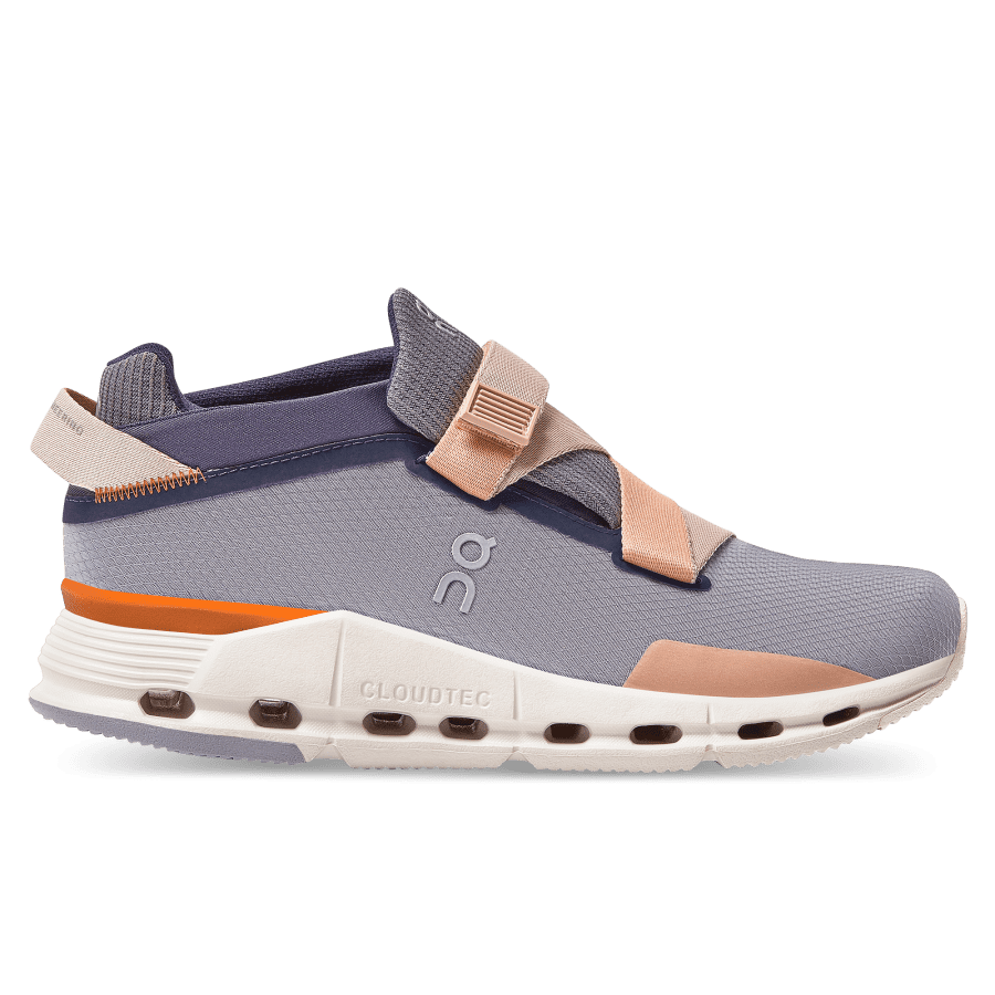 Tenis On Cloudnova Wrap Mujer Plateados | 18NDRKQWI