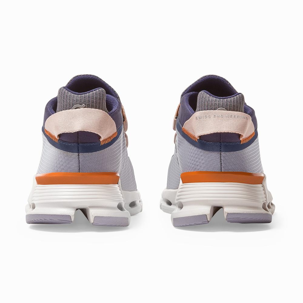 Tenis On Cloudnova Wrap Mujer Plateados | 32EADPHTJ