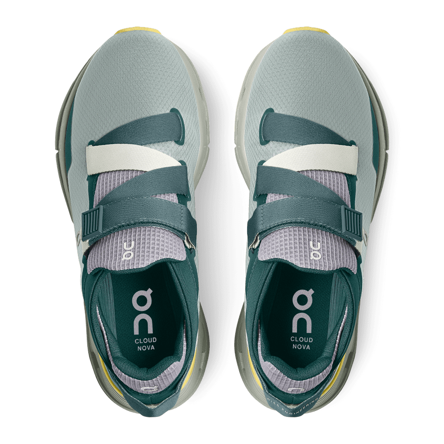 Tenis On Cloudnova Wrap Mujer Verdes Oscuro | 72OMQPUNH