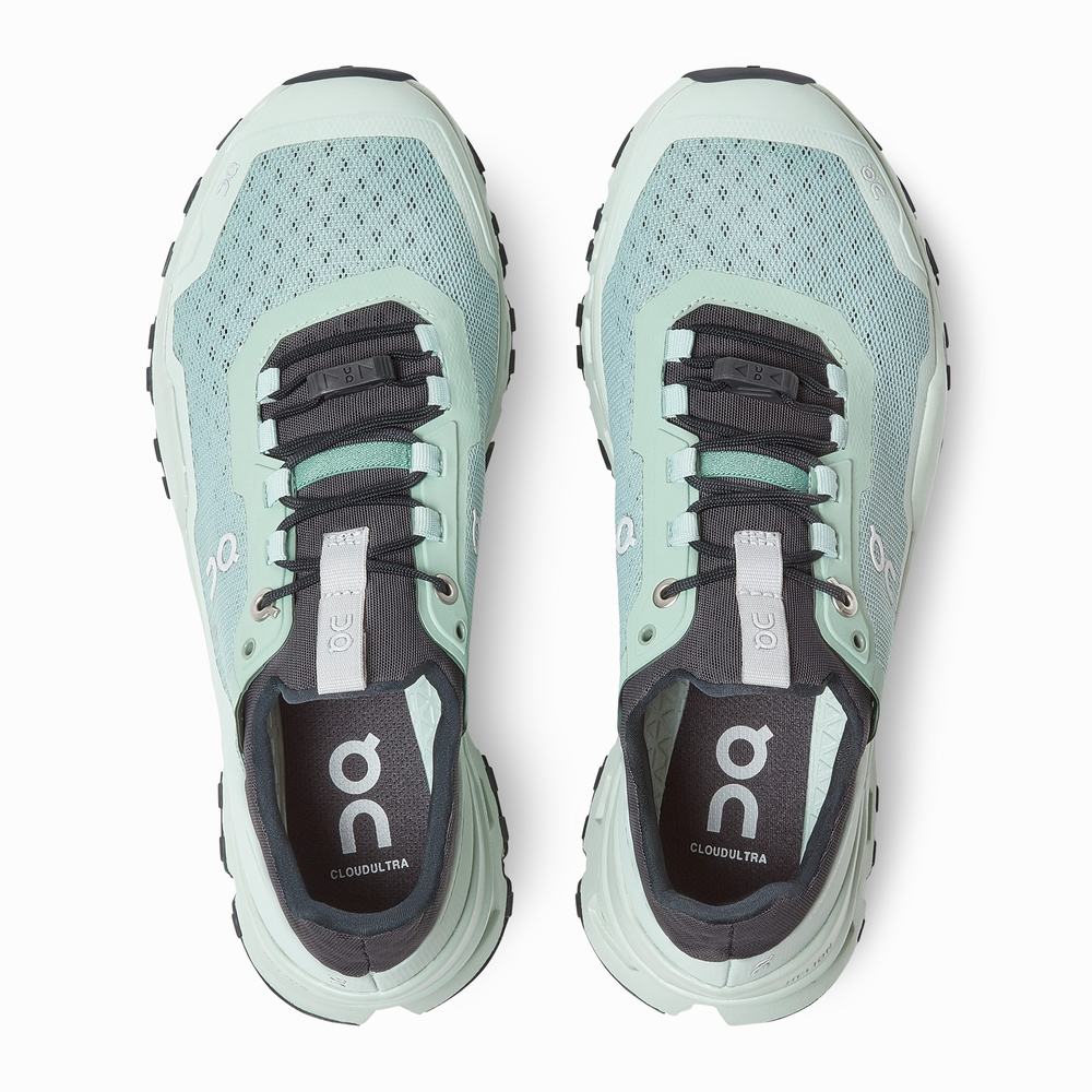 Tenis Para Trail Running On Cloudultra Mujer Turquesa | 83VGRYSTL