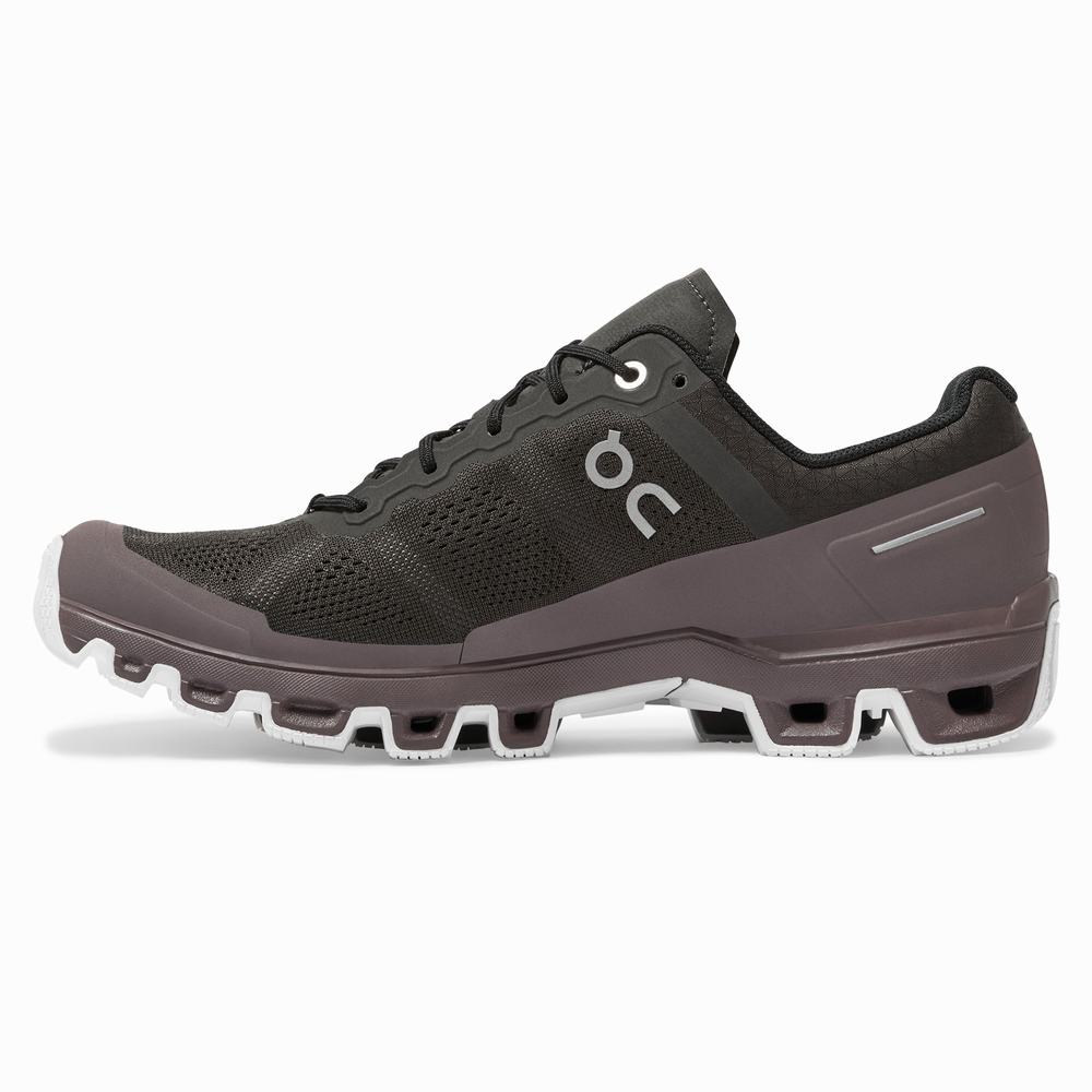 Tenis Para Trail Running On Cloudventure Mujer Grises Morados | 07ZIGRXOT