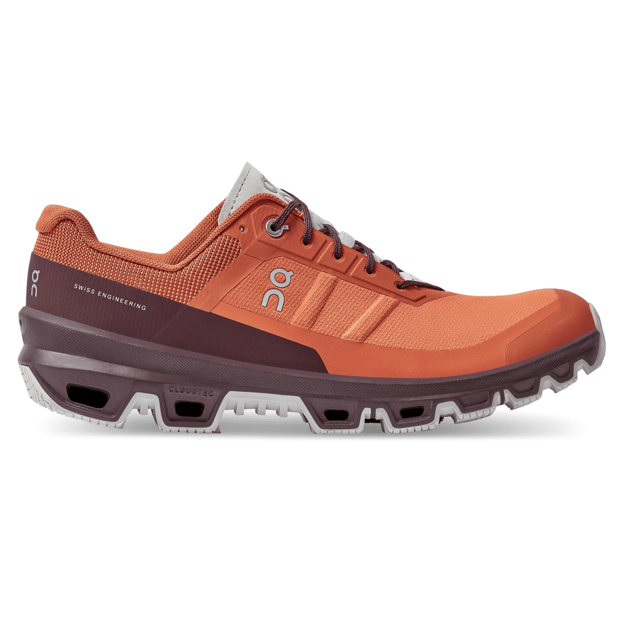 Tenis Para Trail Running On Cloudventure 3 Hombre Naranjas | 17QRSLAEN