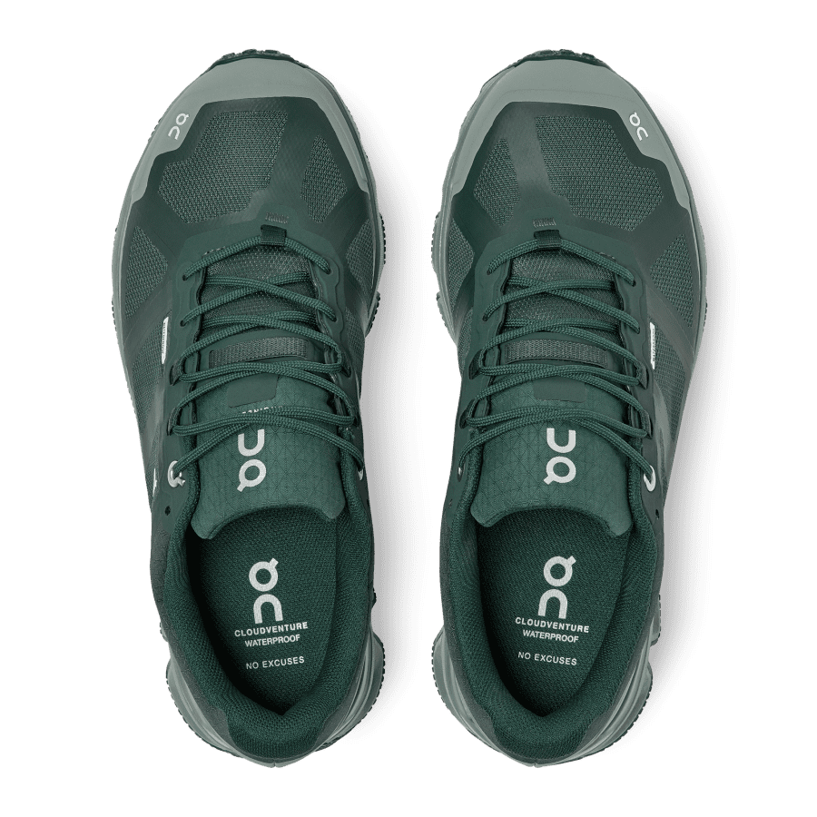 Tenis Para Trail Running On Cloudventure Impermeables 2 Mujer Verdes Oscuro | 19JSKEWHP