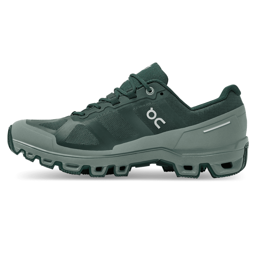 Tenis Para Trail Running On Cloudventure Impermeables 2 Mujer Verdes Oscuro | 19JSKEWHP